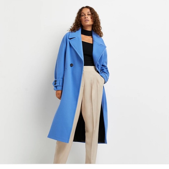 River Island Jackets & Blazers - River Island Double Breasted Oversized Coat